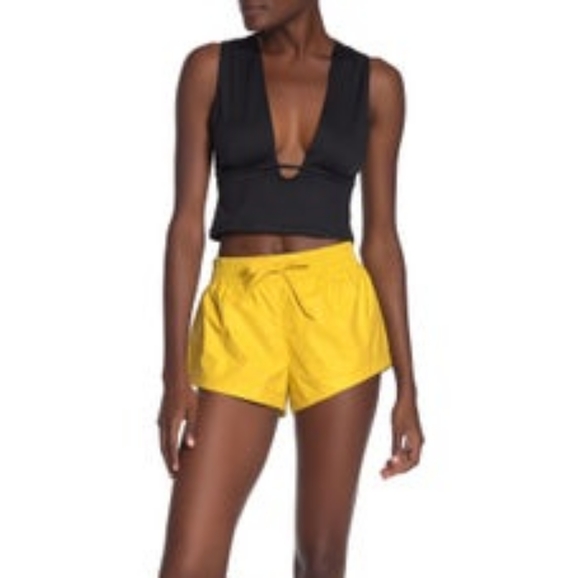 FP Movement Moonlight Reflective Shorts Yellow - Picture 3 of 12